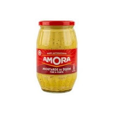 AMORA Moutarde de Dijon fine et forte 915g