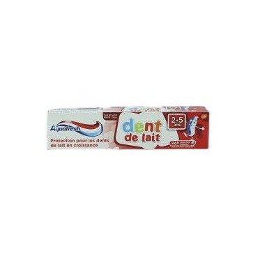 Aquafresh dentifrice dent de lait 2- 6ans