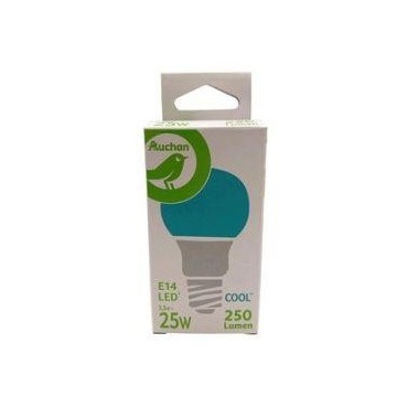 Auchan ampoule LED Cool E14 25W x1