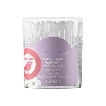 Auchan bâtonnets maquillage x100 pièces