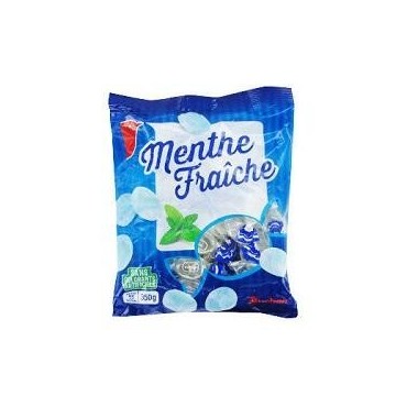 Auchan bonbons menthe fraîche 350g