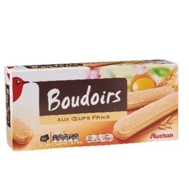 Auchan boudoirs aux œufs frais 175g