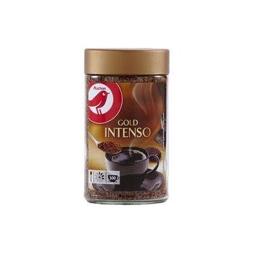 Auchan café soluble gold intenso 200g