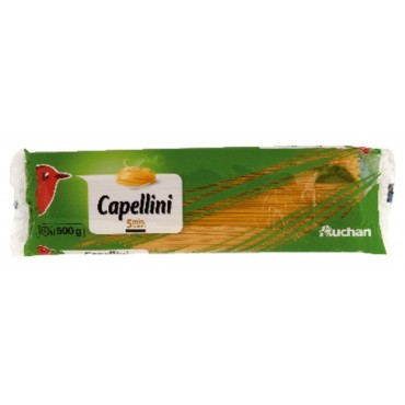 Auchan Capellini spaghetti 500g