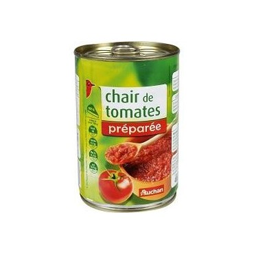 Auchan chair de tomates préparée 400g