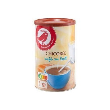 AUCHAN Chicorée café au lait 400g