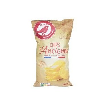 Auchan chips à l'Ancienne 150g