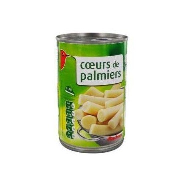 Auchan coeurs de palmiers 400 g