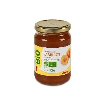 Auchan confiture abricot Bio 350g