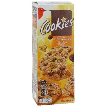 Auchan cookies 200g