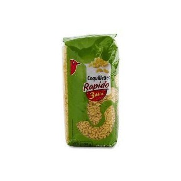 Auchan coquillette rapide 500 g