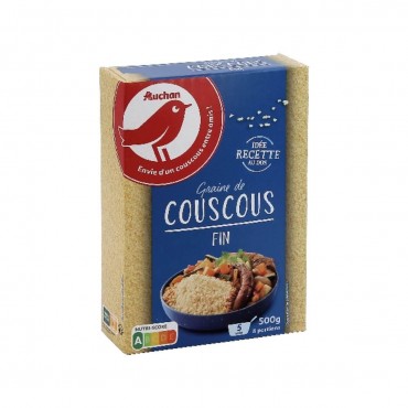 Auchan couscous fin 500g
