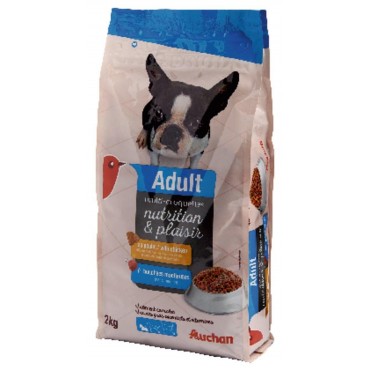 Auchan croquettes pour chien 2kg