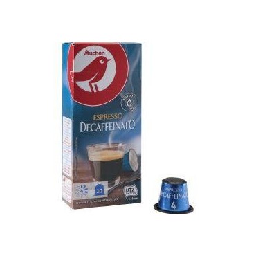 Auchan decaffeinato espresso 10 capsules