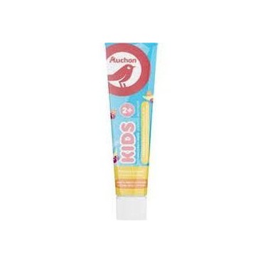 Auchan dentifrice enfant à l'arôme multi-fruits 2 ans+ 50 ml