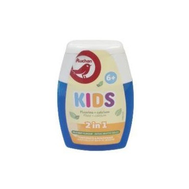 Auchan dentifrice et bain de bouche à l'arôme de menthe douce 2 en...