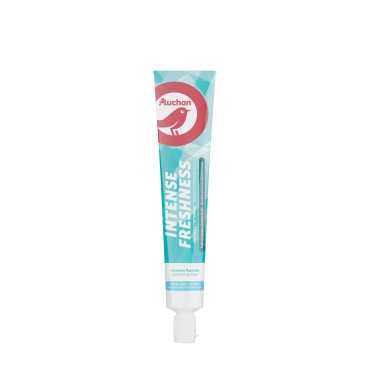 Auchan dentifrice fraîcheur menthe douce 75ML