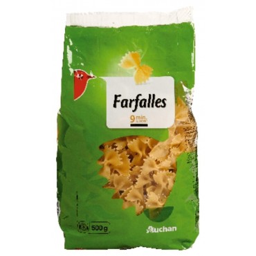 Auchan farfalle 500g