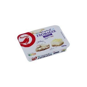 Auchan fromage à tartiner nature 150g