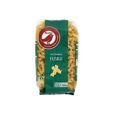 Auchan fusilli 500g