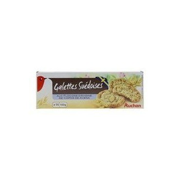 Auchan galettes suédoises x14