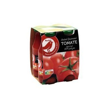 Auchan jus de tomate 4x20cl