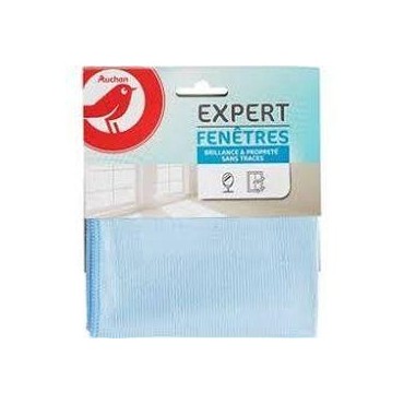 Auchan lavette microfibre vitres
