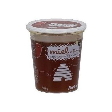 Auchan miel liquide 500g