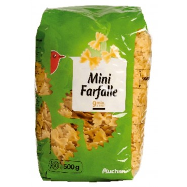 Auchan mini farfalle 500g