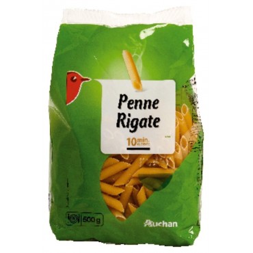 Auchan penne rigate 500g