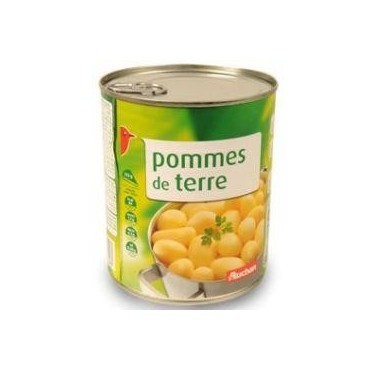 Auchan pommes de terre boîte de 530 g