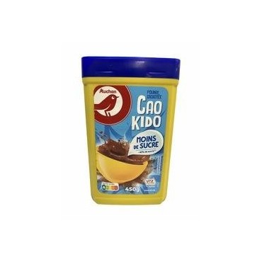 Auchan poudre chocolat 450g