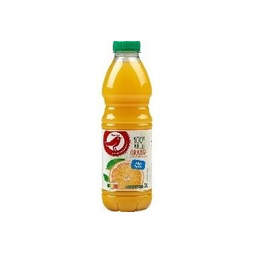 Auchan pur jus orange sans pépin 1L