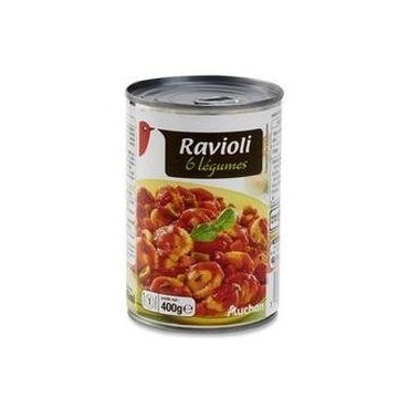 Auchan ravioli légumes 400g