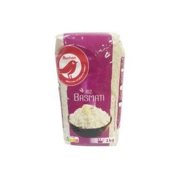 Auchan riz Basmati 1kg