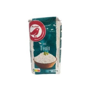 Auchan riz long Thai parfumé 500g