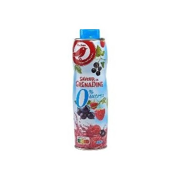 Auchan sirop grenadine 60cl