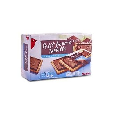 Auchan tablette lait pocket 225g