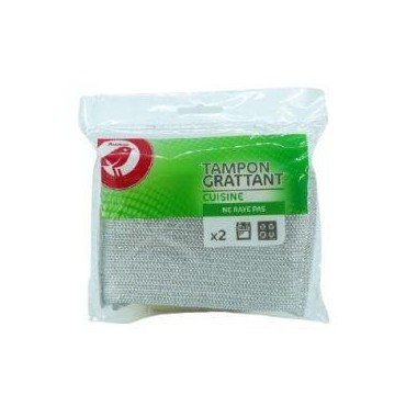 Auchan tampon grattant cuisine x2