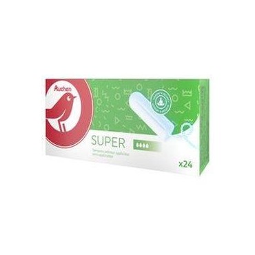 Auchan tampons Super x24