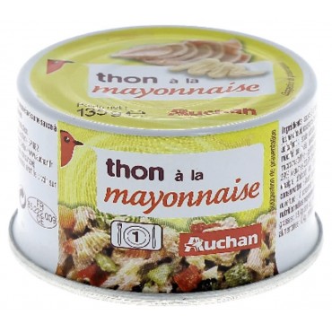 Auchan thon à la mayonnaise 135g