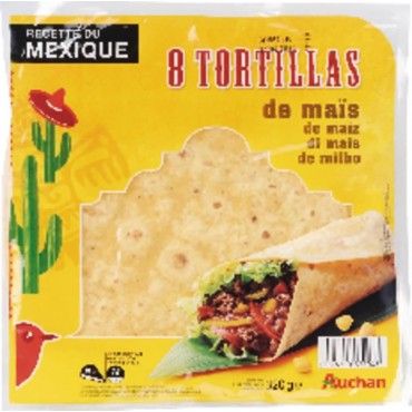 Auchan tortillas de maïs 320g