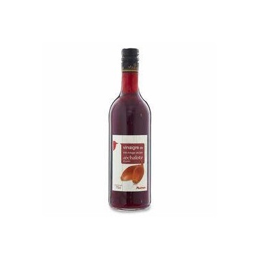 Auchan vinaigre de vin rouge au jus d'échalote 75cl