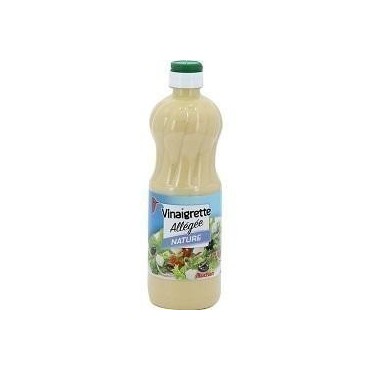 Auchan vinaigrette allégée nature 50cl