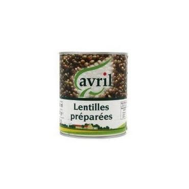 Avril lentilles préparées 850ml