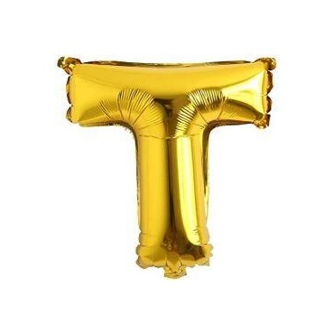 Ballon en lettre gonflable T