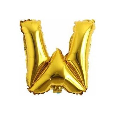 Ballon en lettre gonflable W