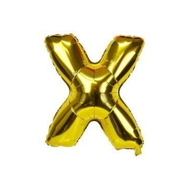 Ballon en lettre gonflable X