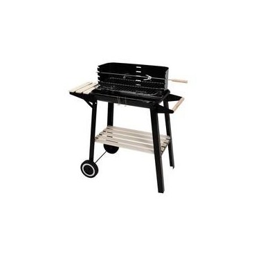 Barbecue à charbon rectangulaire