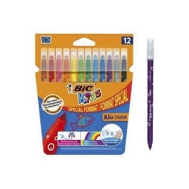 Bic Kids 12 feutres de coloriage ultra lavables